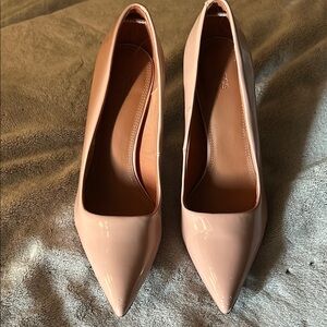 ASOS Blush Patent Leather Heels